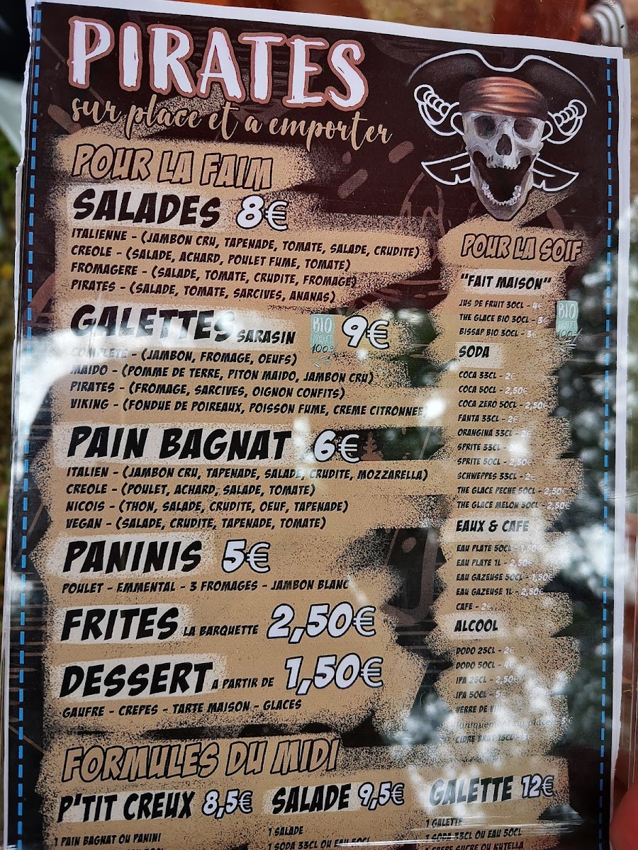 Menu Pirates Saint Paul-2